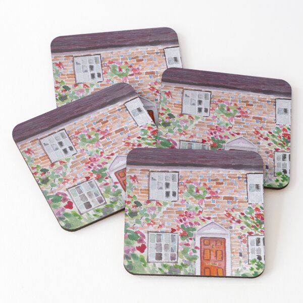 Item preview, An English house in the summer time  designed and sold by ColorandColor.