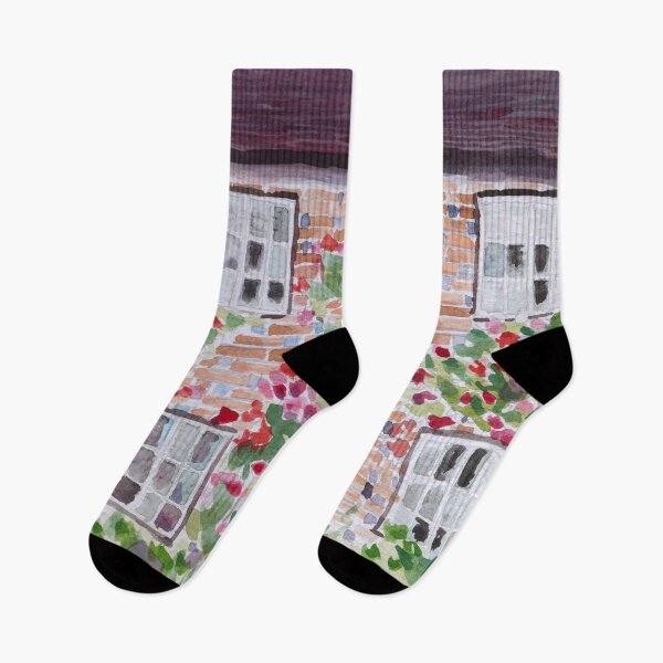 Item preview, An English house in the summer time  designed and sold by ColorandColor.