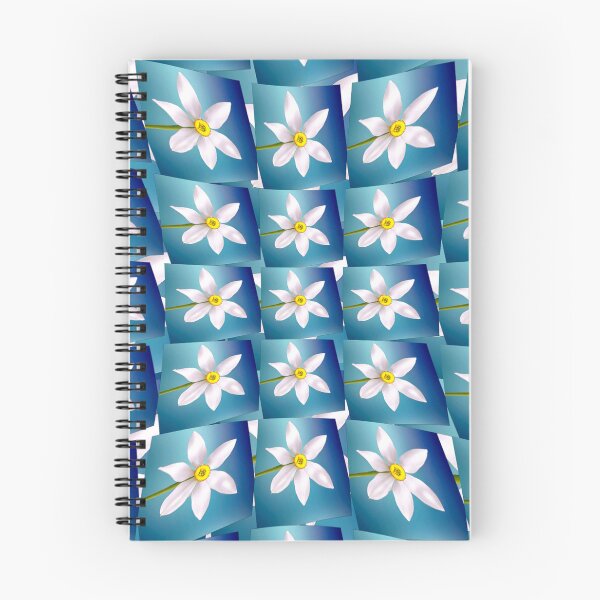 Item preview, White Narcissus Pattern designed and sold by Patternflower.