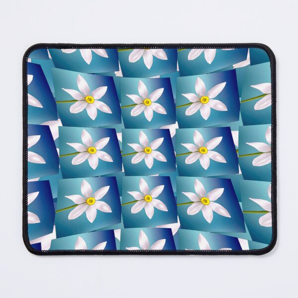 Item preview, White Narcissus Pattern designed and sold by Patternflower.