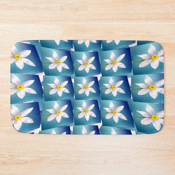 Item preview, White Narcissus Pattern designed and sold by Patternflower.