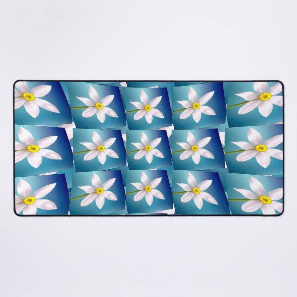 Item preview, White Narcissus Pattern designed and sold by Patternflower.