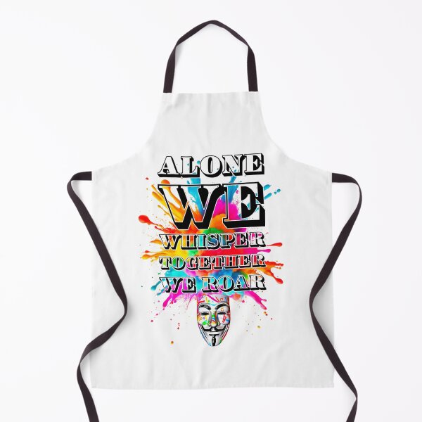 Item preview, Protest slogans. Anonymous. Together we roar. designed and sold by Drone-tees.