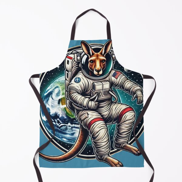 Item preview, Astronaut Kangaroo - Space Explorer Animal Art designed and sold by Nauert's.