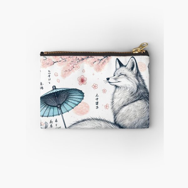 Item preview, Fox in Cherry Blossom Haven designed and sold by inkNext.