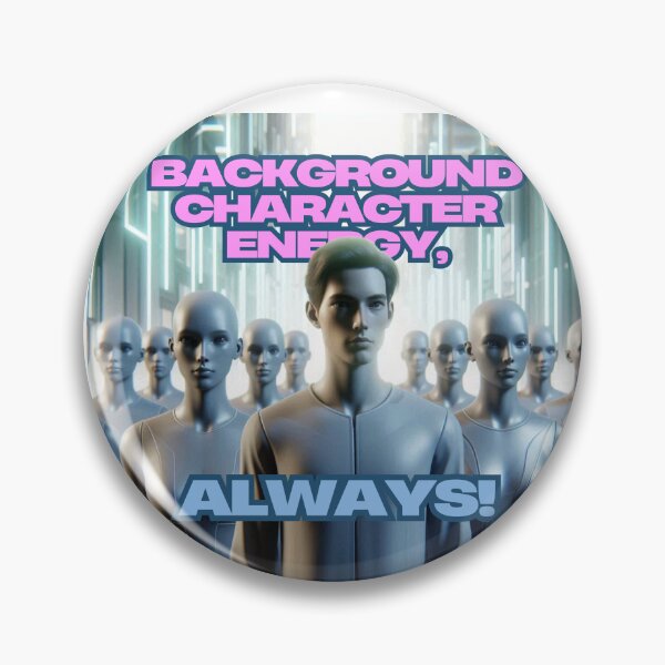 Item preview, NPC Vibes - Background Character Energy... always! designed and sold by nature. electrified..