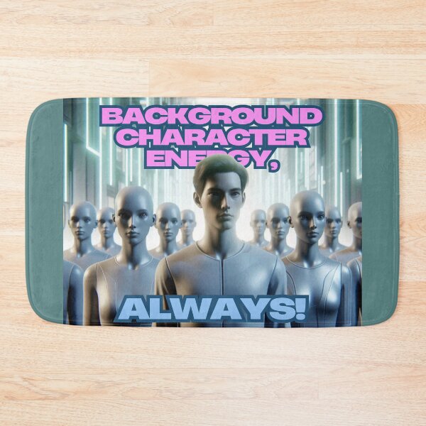 Item preview, NPC Vibes - Background Character Energy... always! designed and sold by nature. electrified..