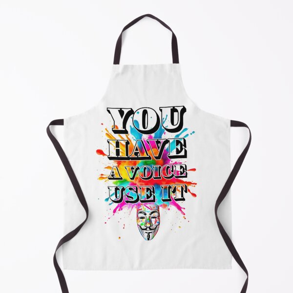 Item preview, Protest slogans. Anonymous. You have a voice. designed and sold by Drone-tees.