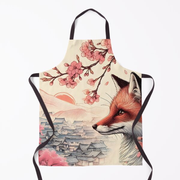 Item preview, Fox in Sakura Blossom Symphony designed and sold by inkNext.