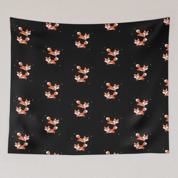 Item preview,  Modern Trendy Funny Cute Space Foxes Astronaut Galaxy designed and sold by SOUFIANE1991.