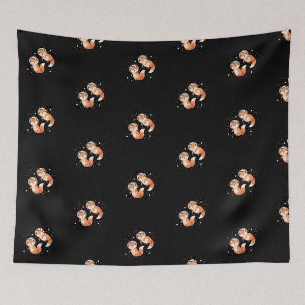 Item preview,  Modern Trendy Funny Cute Space Foxes Astronaut Galaxy designed and sold by SOUFIANE1991.