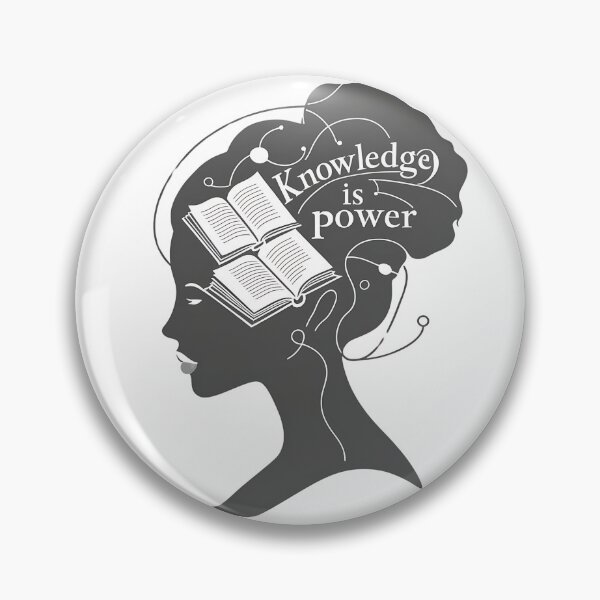 Item preview, Knowledge is Power- Women's day, Empowerment designed and sold by Waseemkhan86.