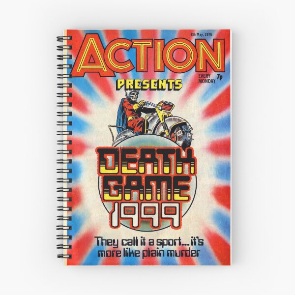 Item preview, Action UK Comic front cover DeathGame 1999 - 8th May 1976 designed and sold by smurfted.