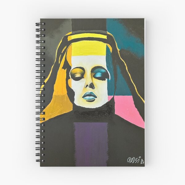Item preview, Modern art, artwork, pop art, female portrait, acrylic, painting, artist: ROSSI designed and sold by ROSSI Roger Wagner.