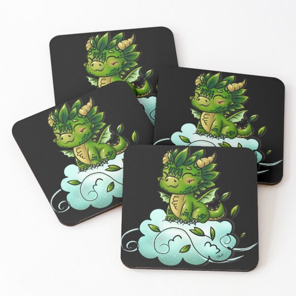 Item preview, Green Leaf Spring Dragon  designed and sold by PatriesArt.