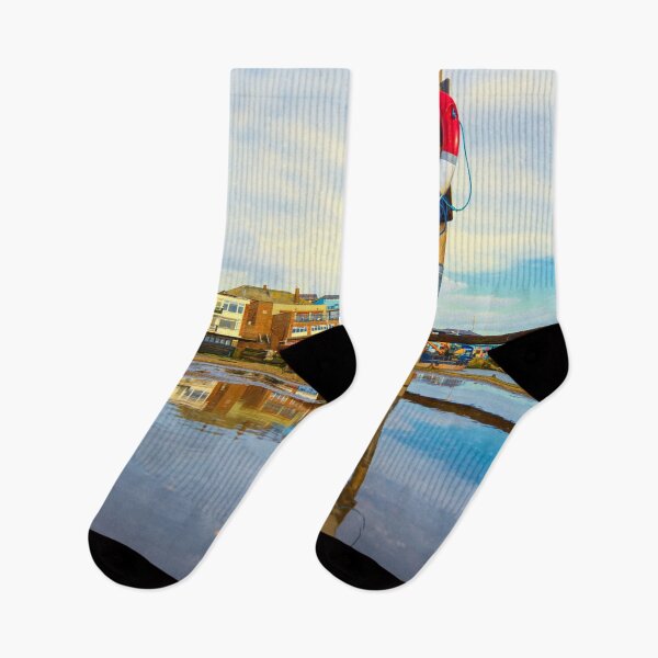 Item preview, Bridlington Harbour Reflection designed and sold by Alisonchambers2.