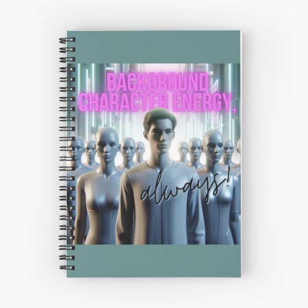 Item preview, NPC Vibes - Background Character Energy... always! designed and sold by nature. electrified..