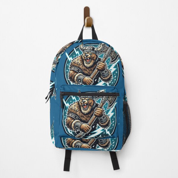 Item preview, Viking Bear - Fierce Warrior Animal Art designed and sold by Nauert's.