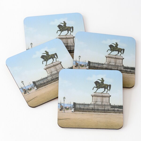 Item preview, Napoleon statue in Cherbourg  designed and sold by 19th Century in Color.