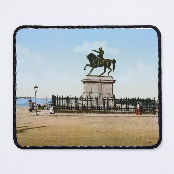 Item preview, Napoleon statue in Cherbourg designed and sold by 19th Century in Color.