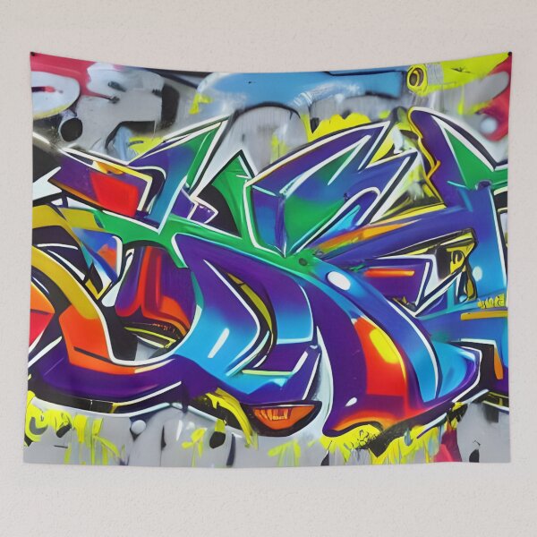 Item preview, Abstract Graffiti Art Design | 392 designed and sold by City Graffix Design Co..