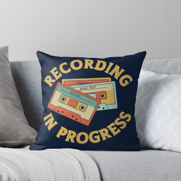Item preview, Recording In Progress - Retro Cassette Tapes designed and sold by Primroaddesigns.