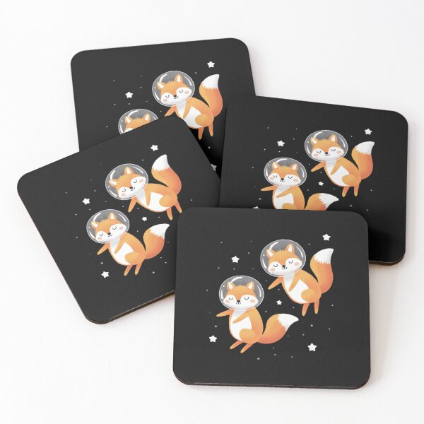 Item preview,  Modern Trendy Funny Cute Space Foxes Astronaut Galaxy designed and sold by SOUFIANE1991.