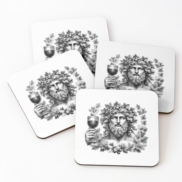 Item preview, A Toast to Eternity Dionysus Portrait Reflects Timeless Beauty and Grace designed and sold by NTGUILTY.