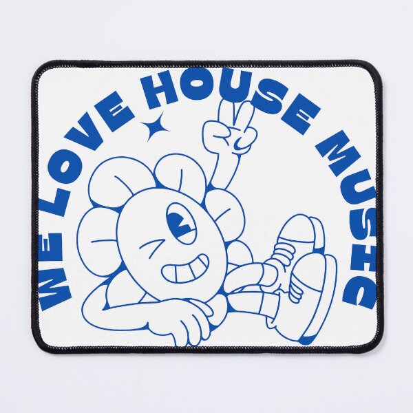 Item preview, WE LOVE HOUSE MUSIC designed and sold by TOP_TEES.