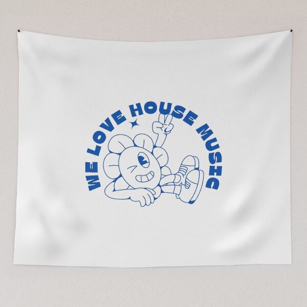 Item preview, WE LOVE HOUSE MUSIC designed and sold by TOP_TEES.
