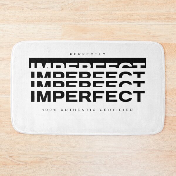 Item preview, Perfectly Imperfect Black designed and sold by BumbleChynxBee.