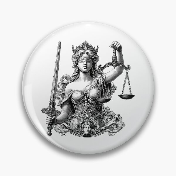 Item preview, Balancing Truth and Fairness The Symbolism of Lady Justice designed and sold by NTGUILTY.
