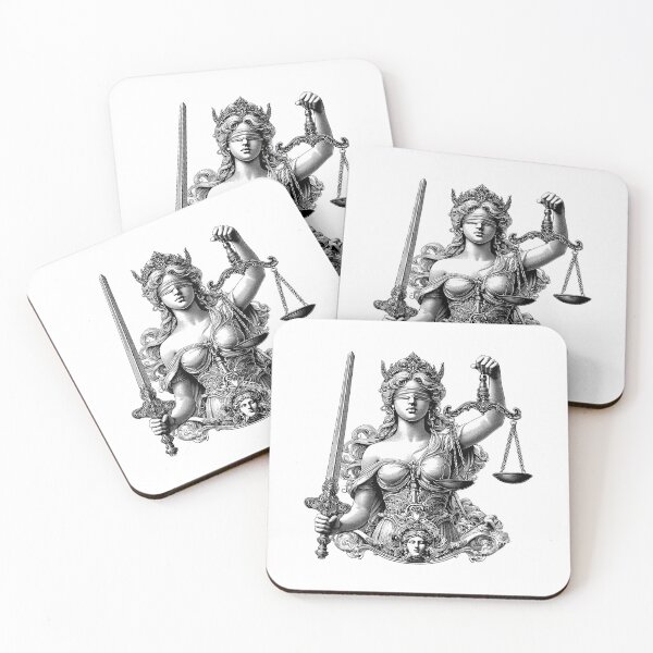 Item preview, Balancing Truth and Fairness The Symbolism of Lady Justice designed and sold by NTGUILTY.