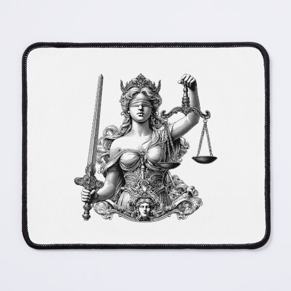 Item preview, Balancing Truth and Fairness The Symbolism of Lady Justice designed and sold by NTGUILTY.