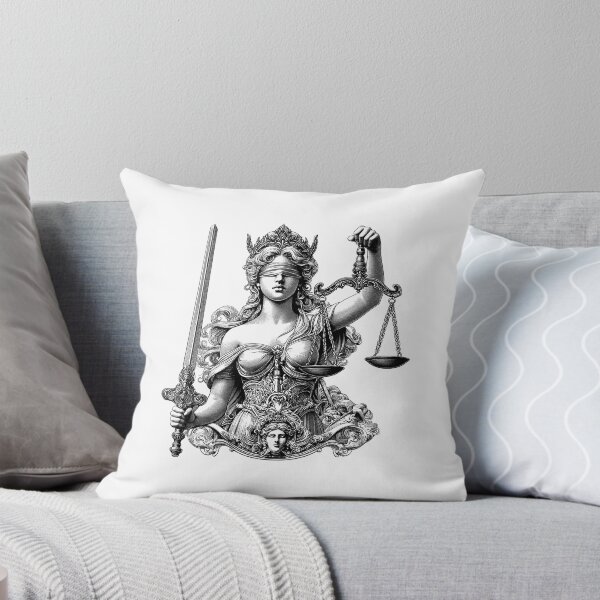 Item preview, Balancing Truth and Fairness The Symbolism of Lady Justice designed and sold by NTGUILTY.