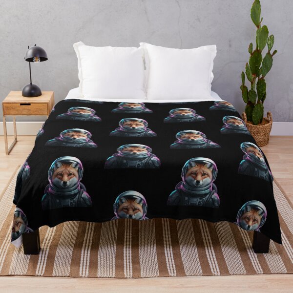 Item preview, Modern Trendy Funny Cute Astronaut Fox In Space Galaxy designed and sold by SOUFIANE1991.