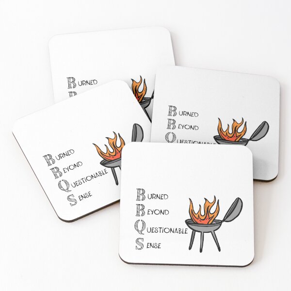 Item preview, BBQ word play designed and sold by TheAcronymystic.