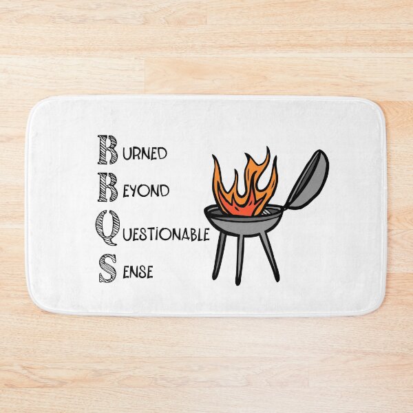 Item preview, BBQ word play designed and sold by TheAcronymystic.