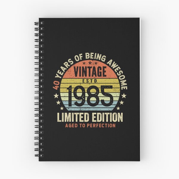 Item preview, 40th Birthday Awesome 40 Years Vintage 1985 designed and sold by eclecTEEq.
