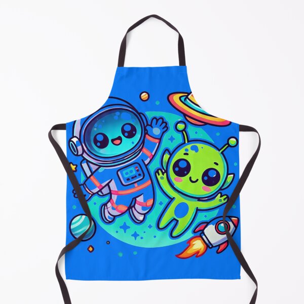 Item preview, Kids UFO happy aliens designed and sold by BestDetailer.