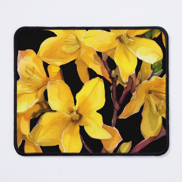 Item preview, yellow forsythia designed and sold by Valentina-V.