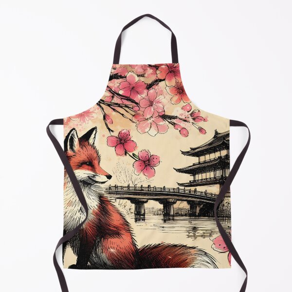 Item preview, Fox in Sakura Blossom Fantasy designed and sold by inkNext.