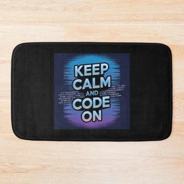 Item preview, Keep calm and code on designed and sold by Peters50.