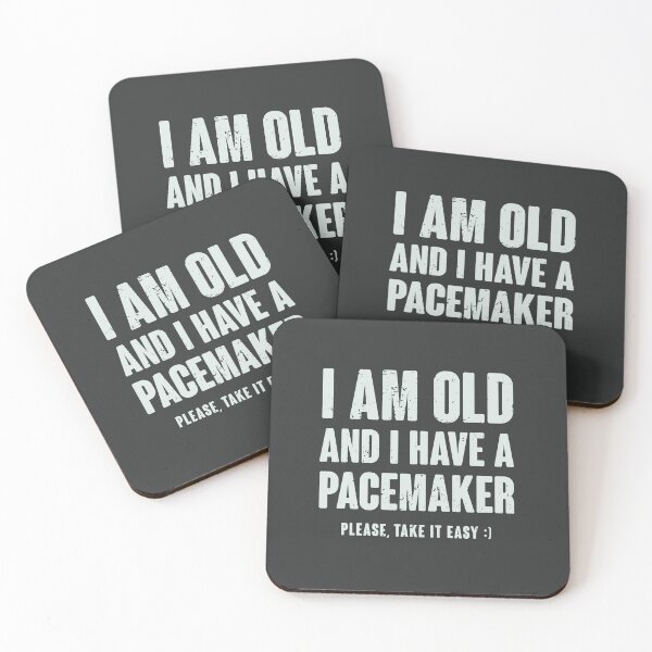Item preview, Old and Pacemaker | Elder Love | Funny Concept designed and sold by monkeybusiness.pt.
