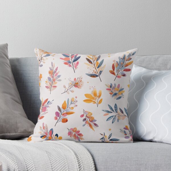 Item preview, Olive branches in hand painted watercolors  designed and sold by Designbes.
