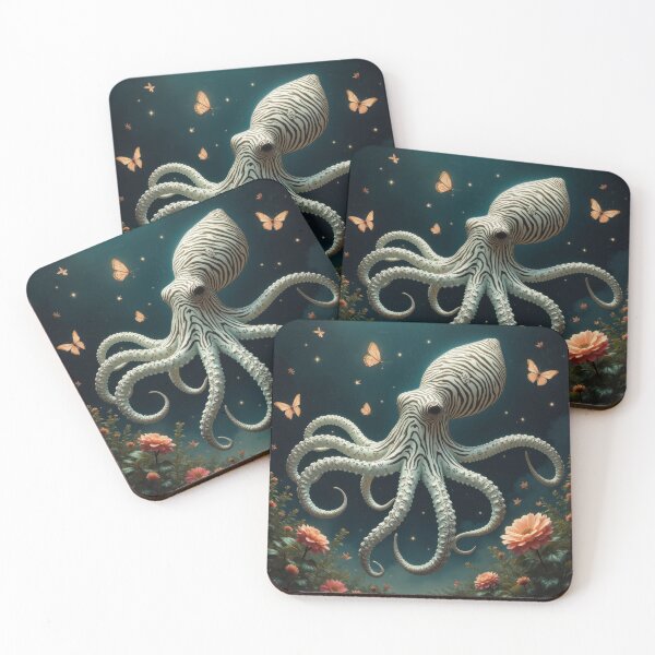 Item preview, Zebrapus with Butterflies designed and sold by HabitableMoons.