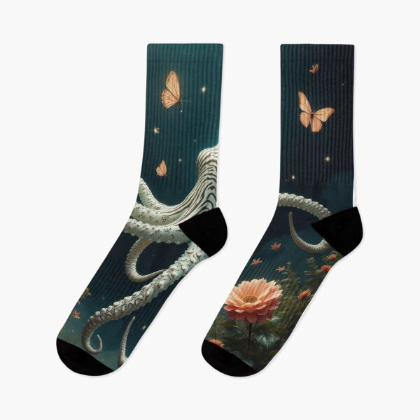 Item preview, Zebrapus with Butterflies designed and sold by HabitableMoons.