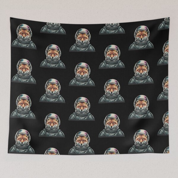 Item preview, Modern Trendy Funny Cute Astronaut Fox In Space Galaxy designed and sold by SOUFIANE1991.