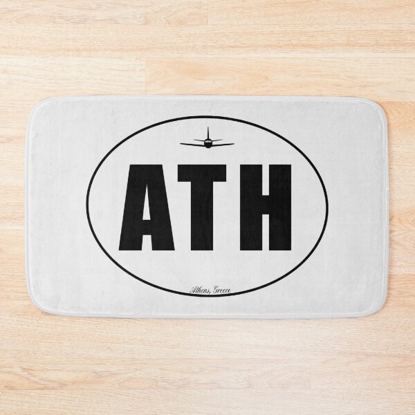 Item preview, ATH Athens Greece Airport Code designed and sold by Lartheviking.