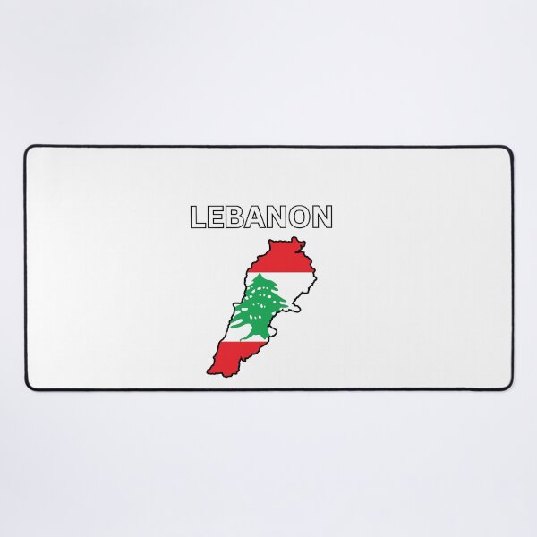 Item preview, Lebanon Flag Map Design designed and sold by atomstartup.